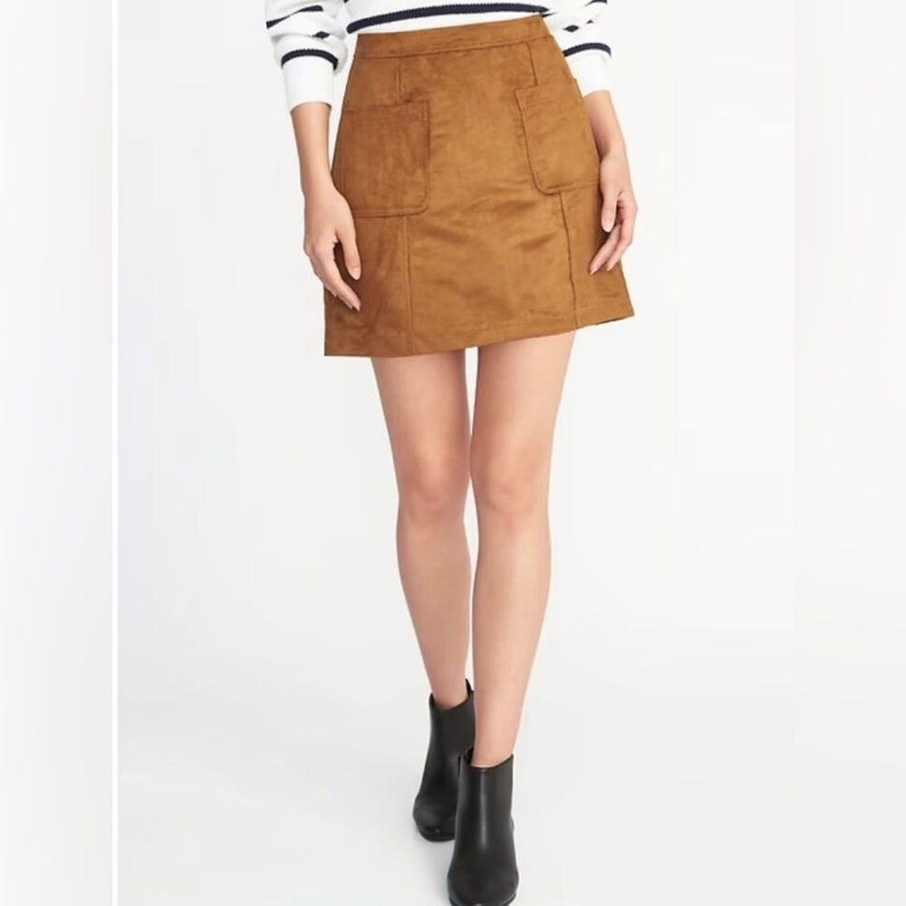 Old Navy Suede skirt plus  size 16